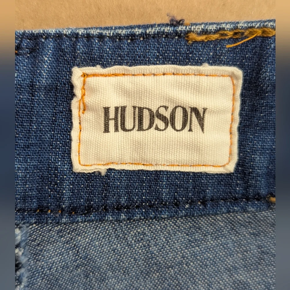 Hudson Jorts Blue Denim Knee Viceroy 5-Pocket Style Jean Shorts 30 *NWOT